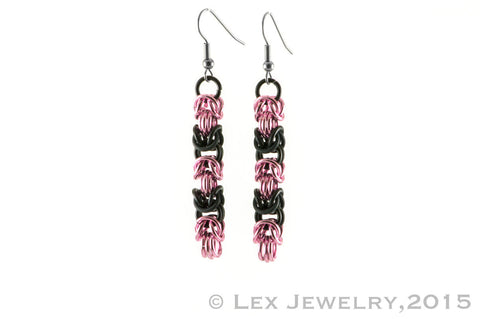 Humble Boldness Earrings - Pink